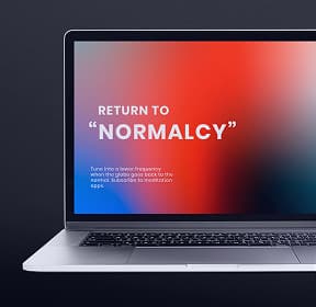 A laptop and a phone with the same wallpaper on the screen